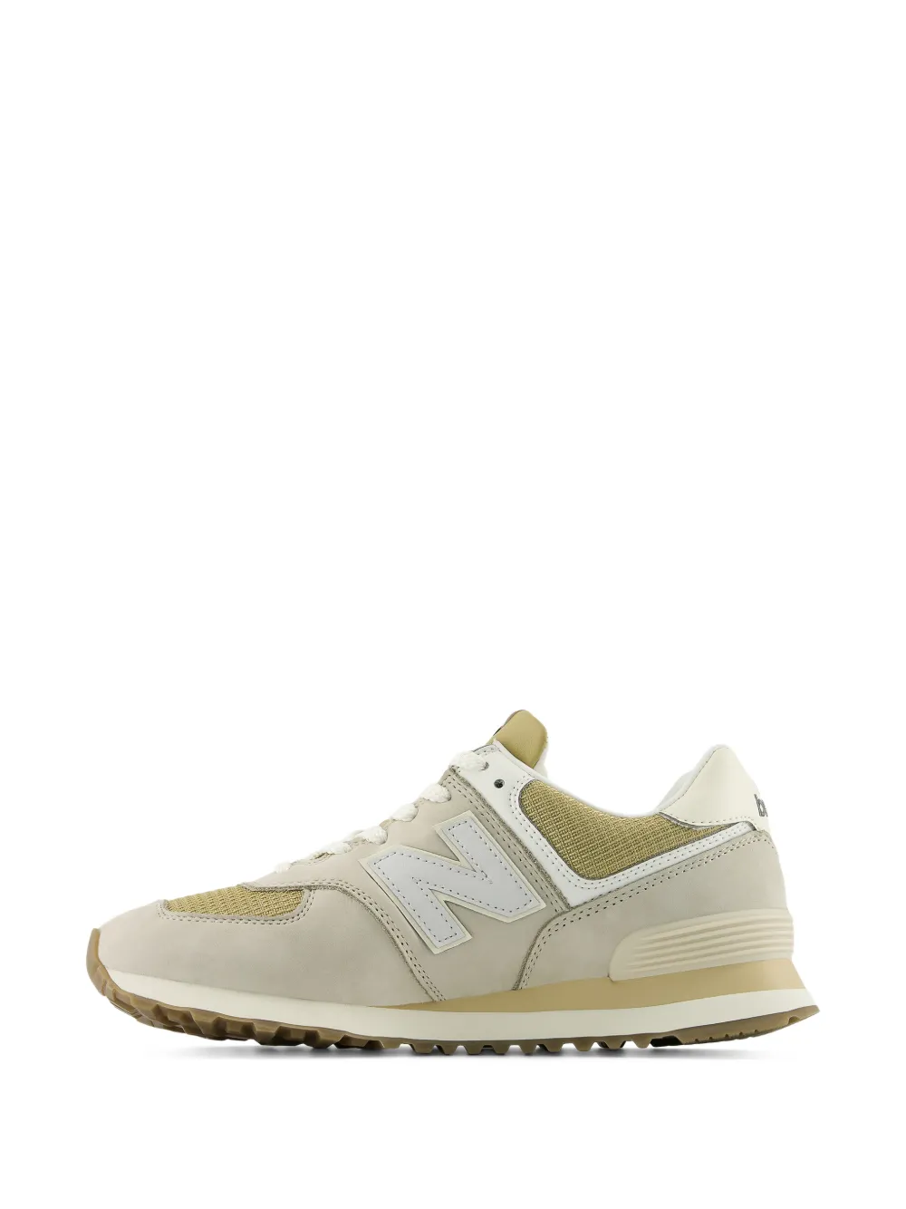 New Balance 574 sneakers met mesh vlak Beige