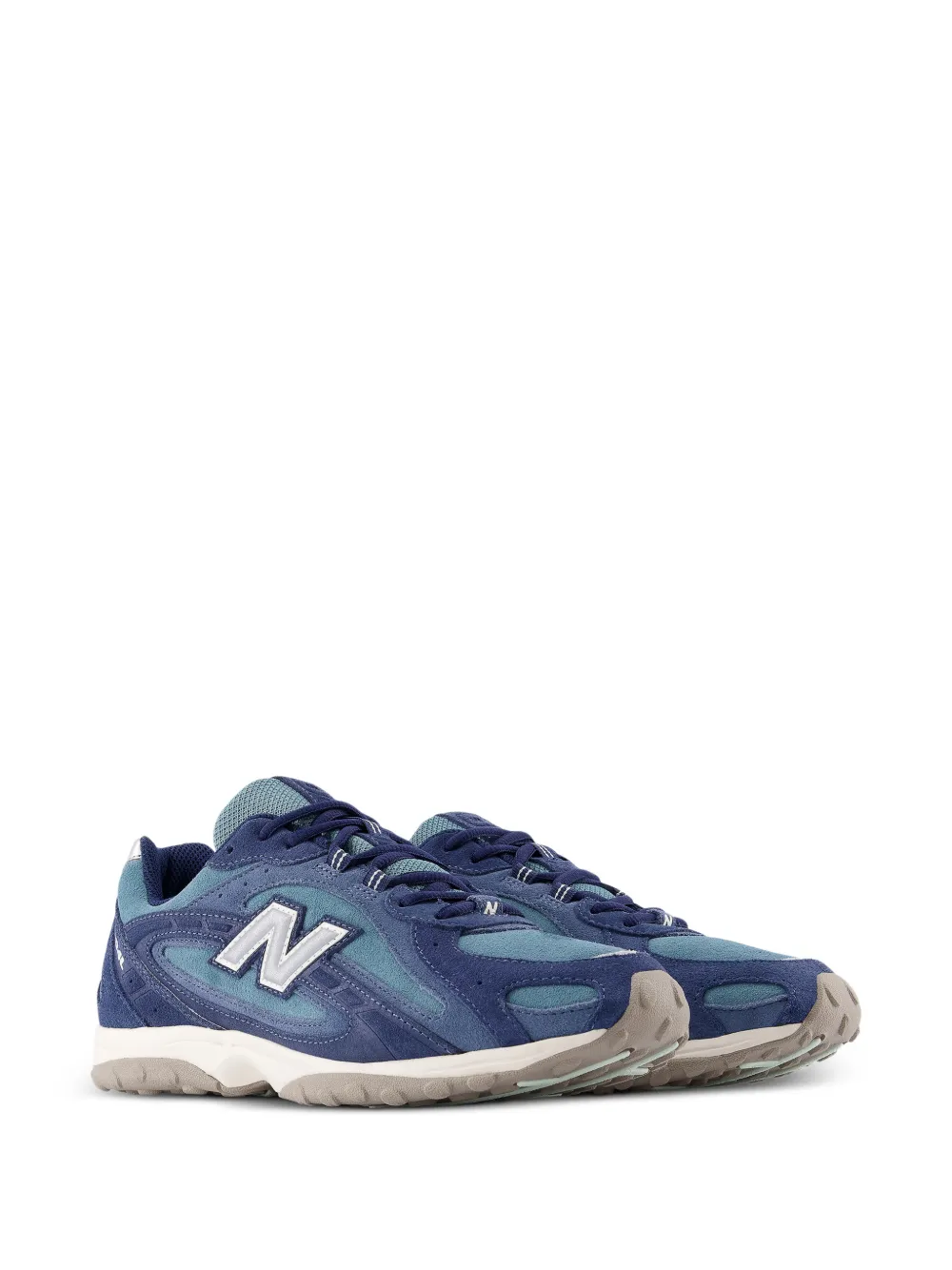 New Balance 204L sneakers met suède applicatie Blauw