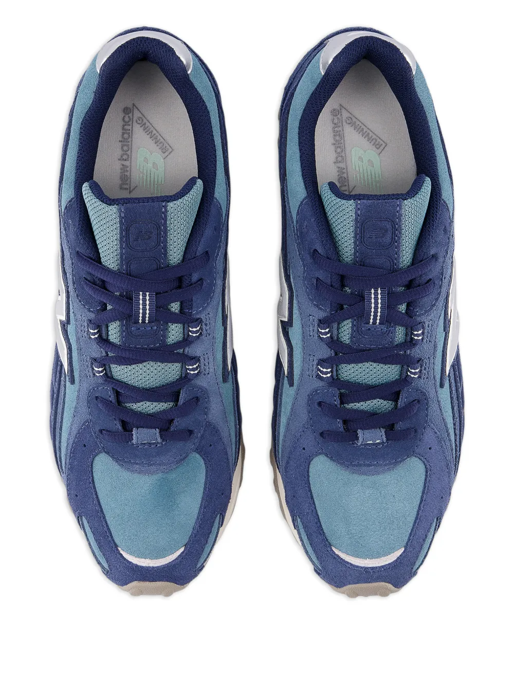 New Balance 204L sneakers met suède applicatie Blauw