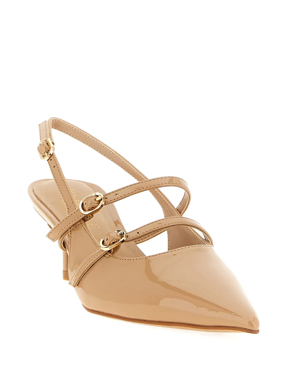 TWINSET slingback pumps Beige