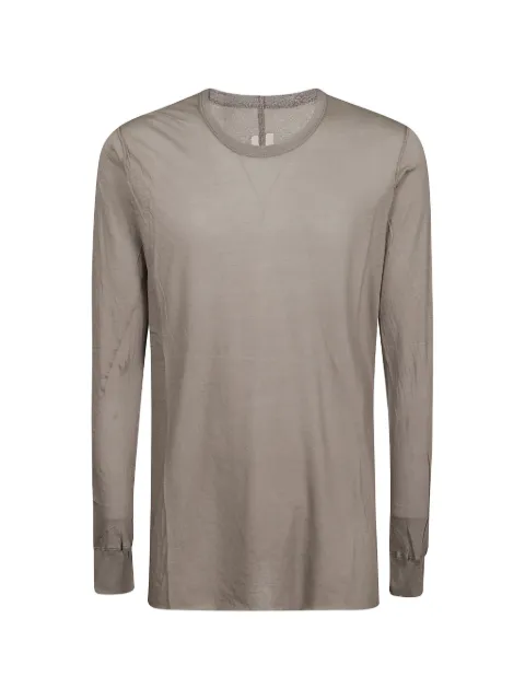 Rick Owens Basic long-sleeve cotton T-shirt