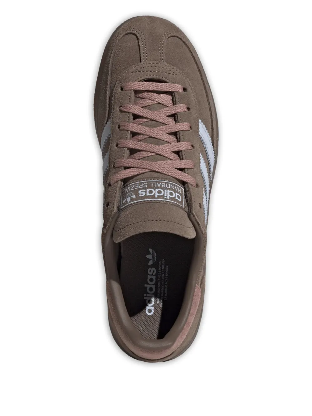 adidas Spezial leren sneakers met drie strepen Bruin