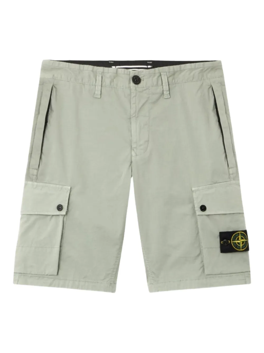 Stone Island twill cargo shorts - Verde