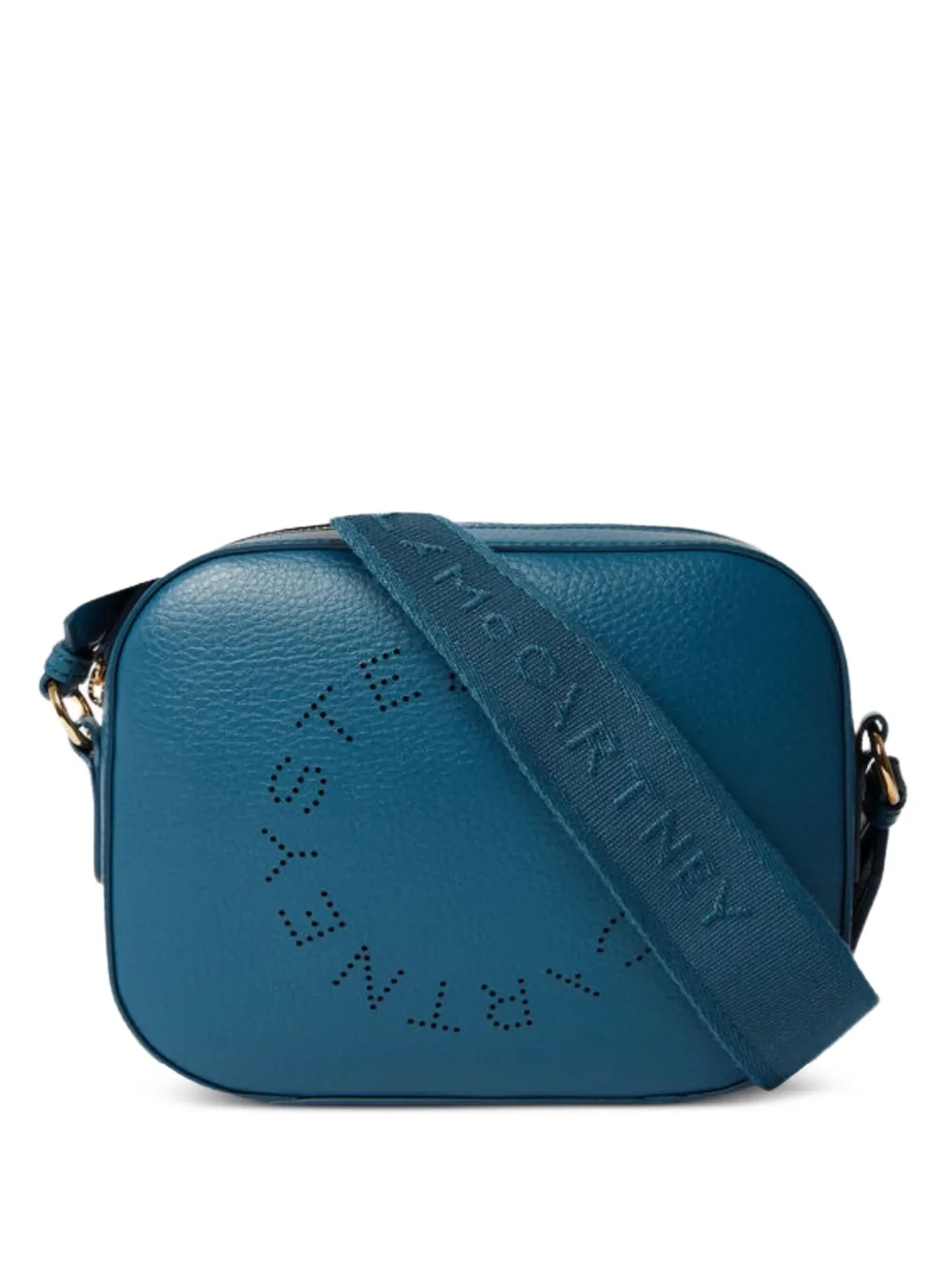 Stella McCartney logo-detail cross body bag - Blu