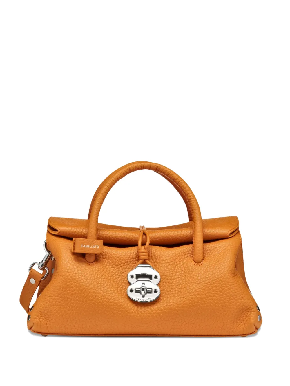 Zanellato Borsa tote Dotta® piccola con borchie - Arancione