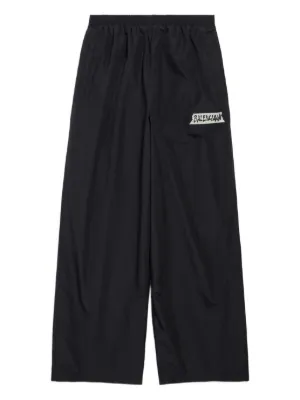 Balenciaga x Automobili Lamborghini Logo Track Pants | Black