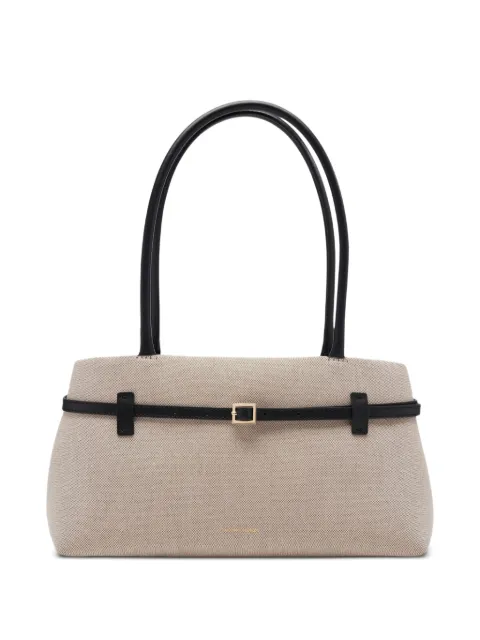 Manu Atelier Le Cambon belted canvas-texture shoulder bag