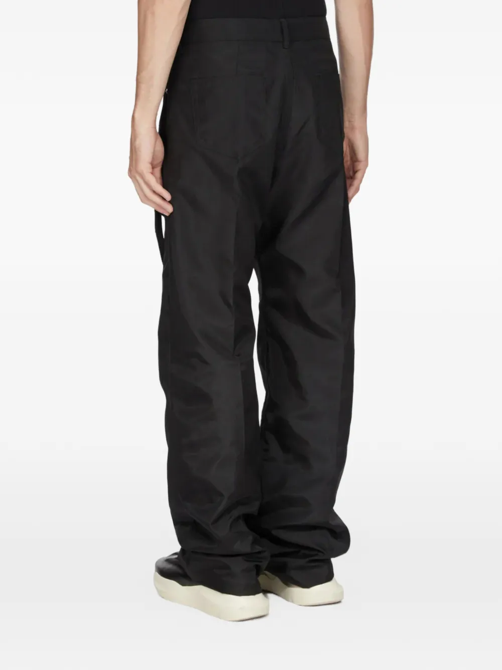 Rick Owens Megastrapped Geth broek met bandjes Zwart