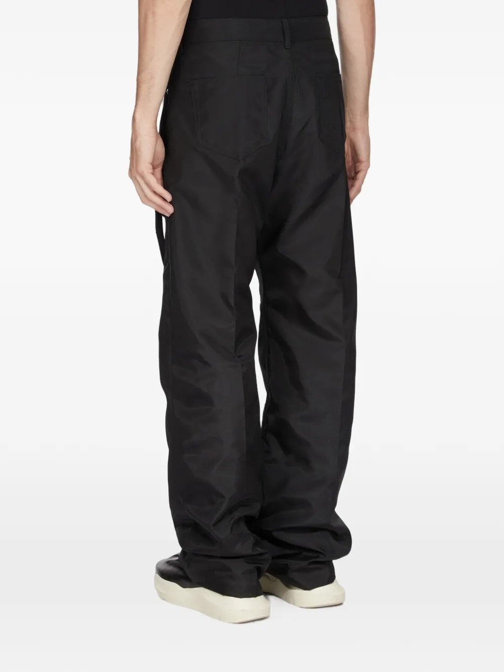 Rick Owens Megastrapped Geth broek met bandjes Zwart