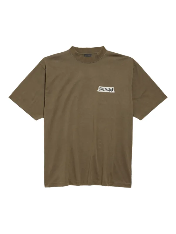 Balenciaga ロゴプリント Tシャツ 33290774_63895507_600.jpg