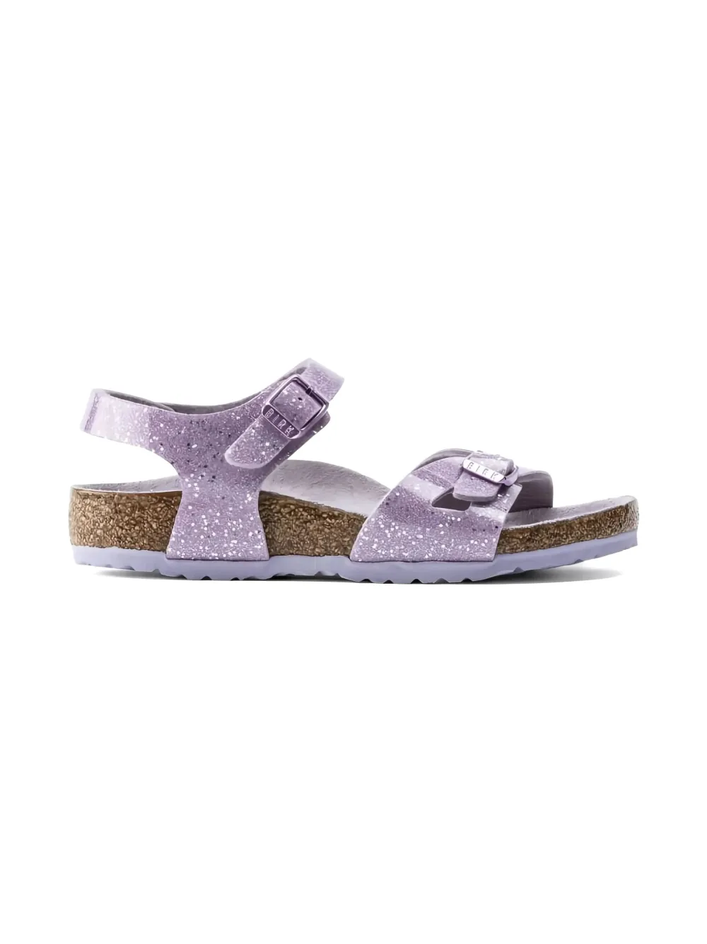 Birkenstock Kids Sandali Rio con fibbia - Viola