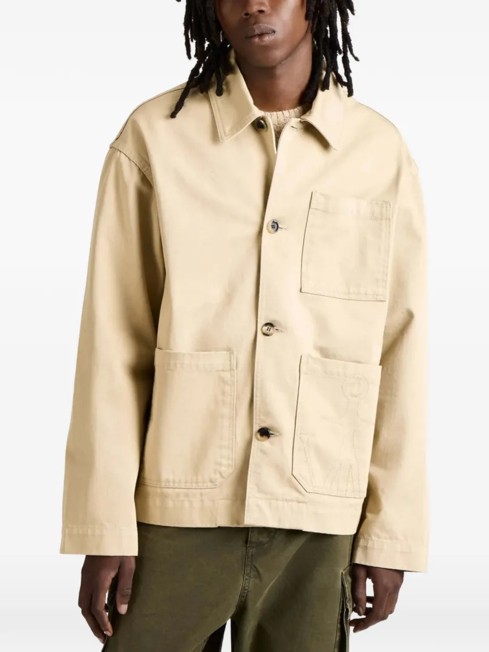 JW Anderson patch-pocket jacket | Shirt Jackets | Image 2