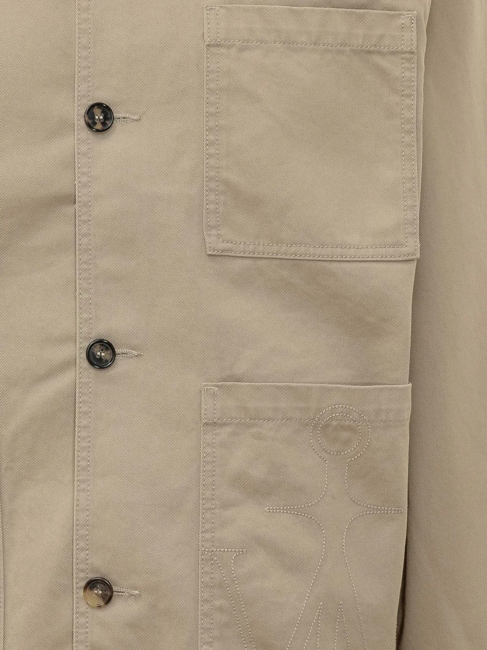 JW Anderson Jack met opgestikte zak Beige