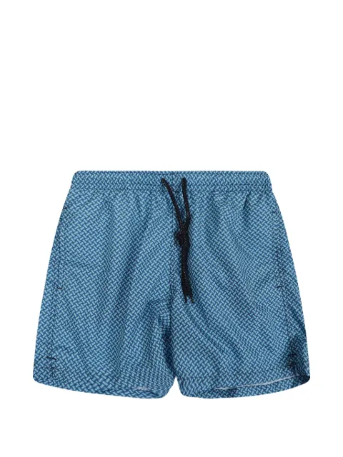 Drumohr geometric-print swim shorts
