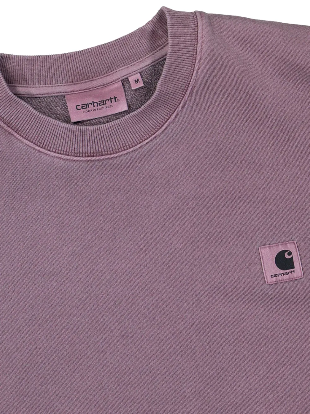 Carhartt Wip Logo Sweater - Purple 