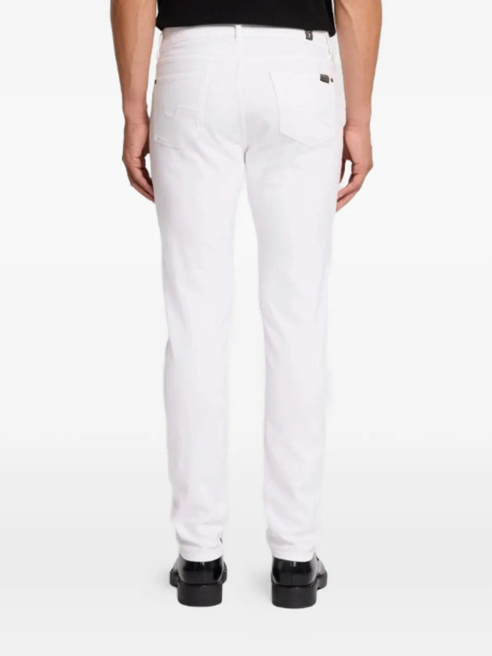 7 For All Mankind Jeans met vijf zakken Wit