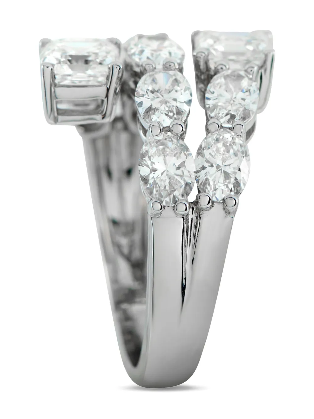 Diamond Ascher-Cut Ring