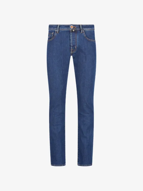 Jacob Cohën contrast-stitch jeans