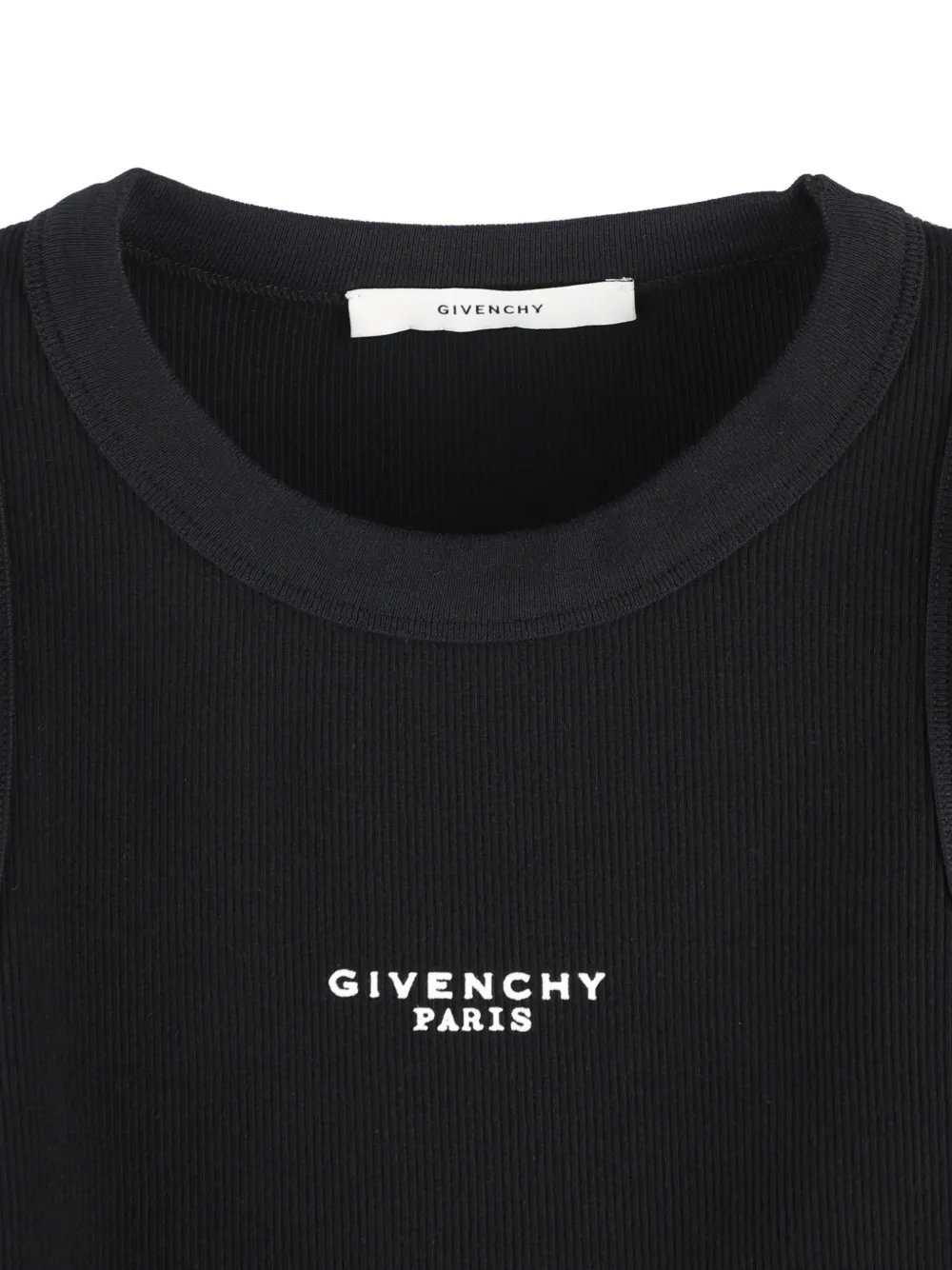 Givenchy Geribbelde tanktop Zwart