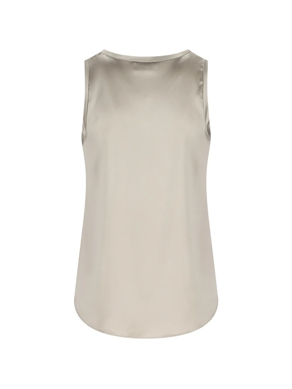  Brunello Cucinelli Scoop-neck Tank Top - Neutrals 