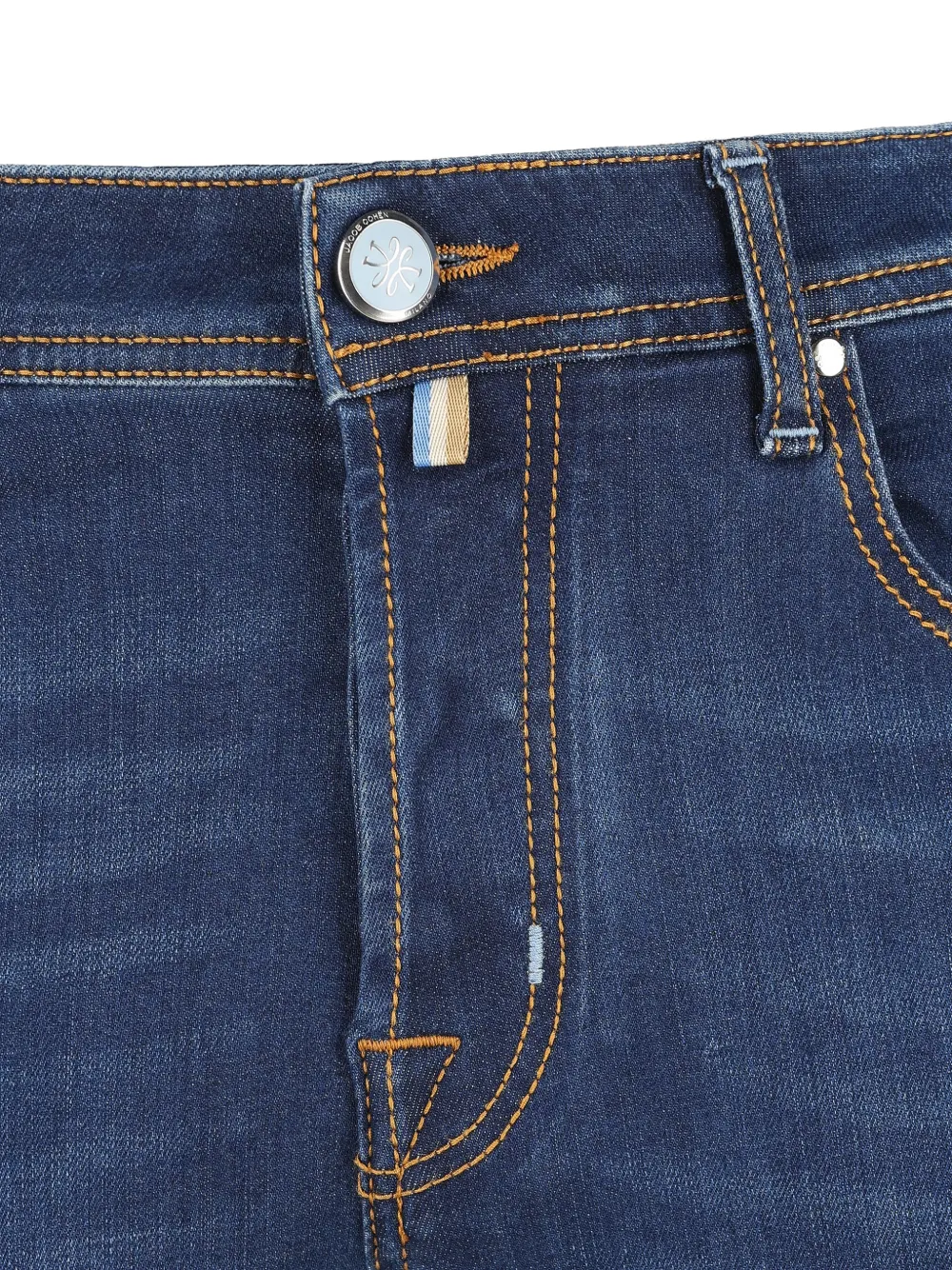  Jacob Cohën Five-pocket Trousers - Blue 