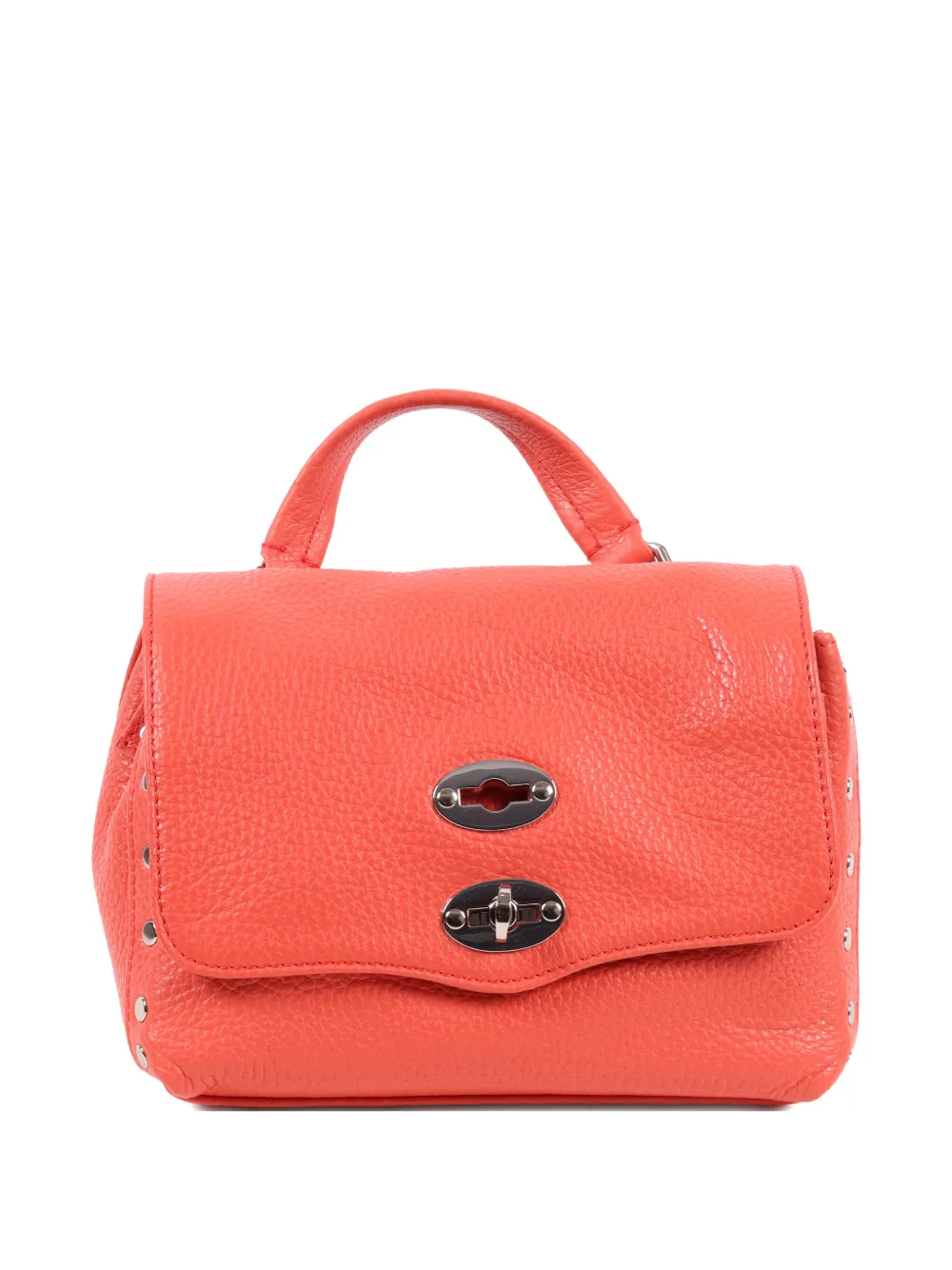 Zanellato Borsa tote POSTINA® mini con borchie - Arancione