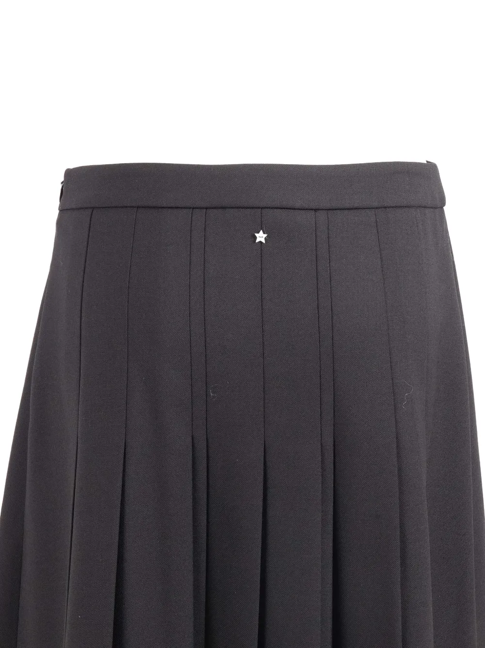  Lorena Antoniazzi Pleated Midi Skirt - Black 