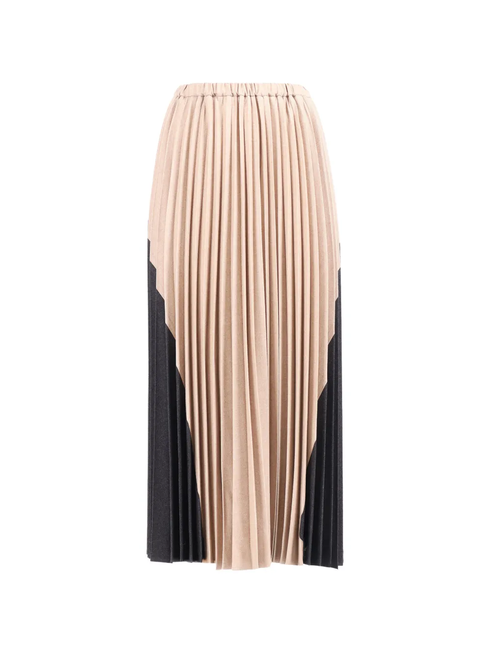 Lorena Antoniazzi pleated midi skirt - Nero