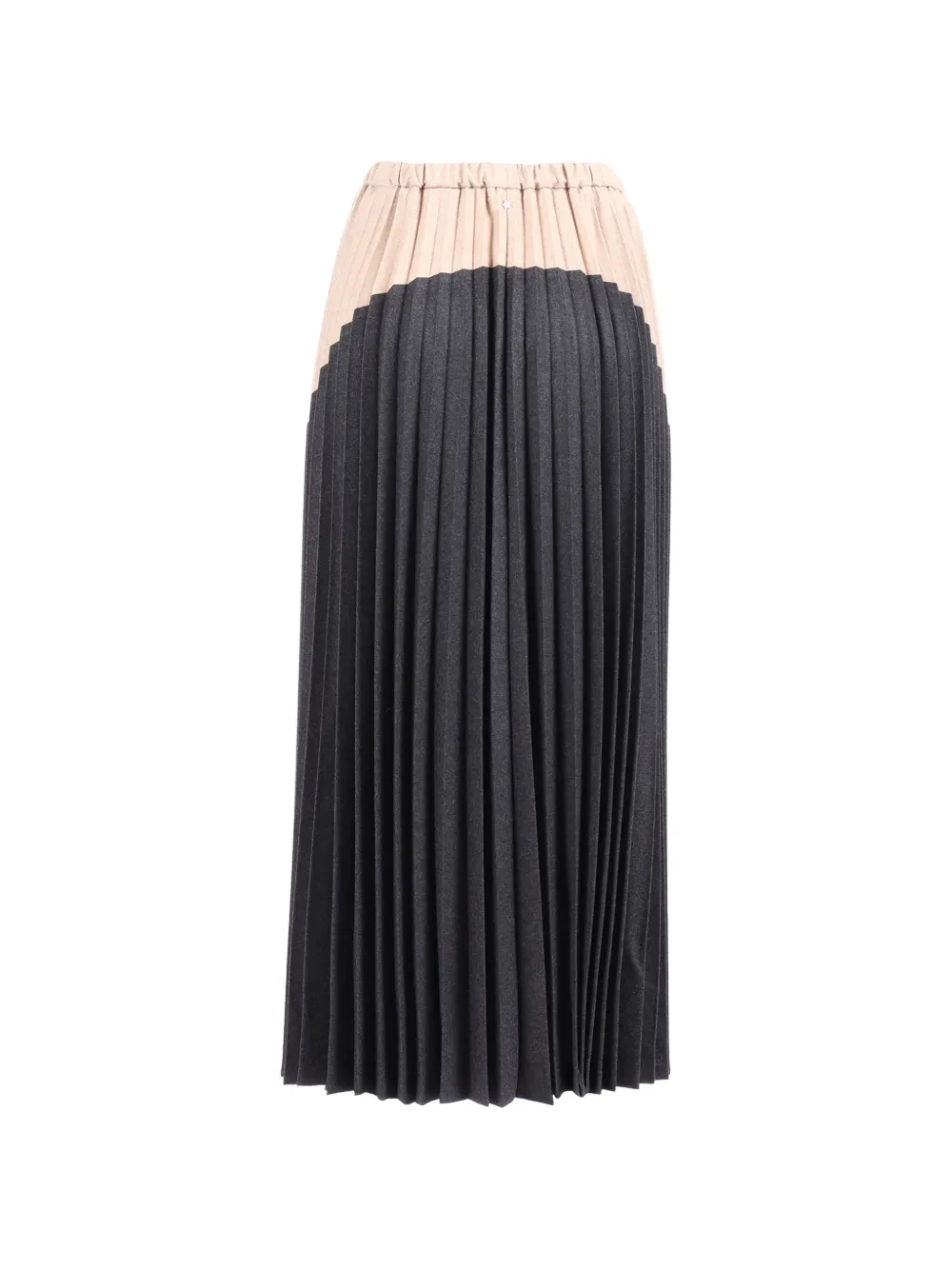  Lorena Antoniazzi Pleated Midi Skirt - Black 