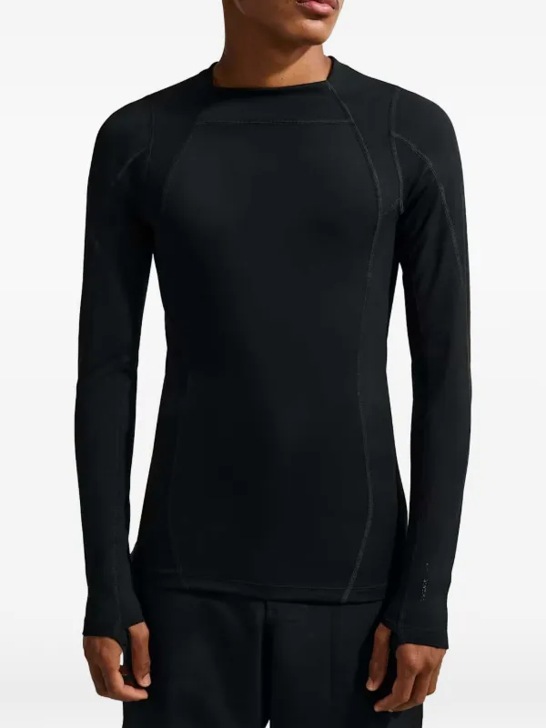 Nike x Jacquemus long-sleeve Base Layer | Black | FARFETCH