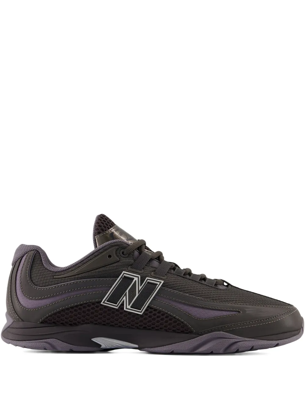 New Balance logo low sneakers - Grigio