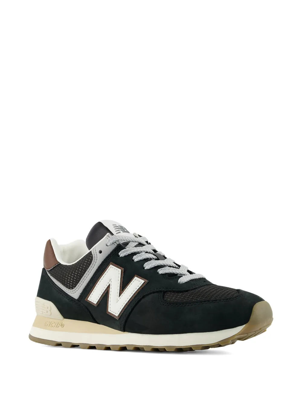 New Balance 574 sneakers met logodetail Bruin