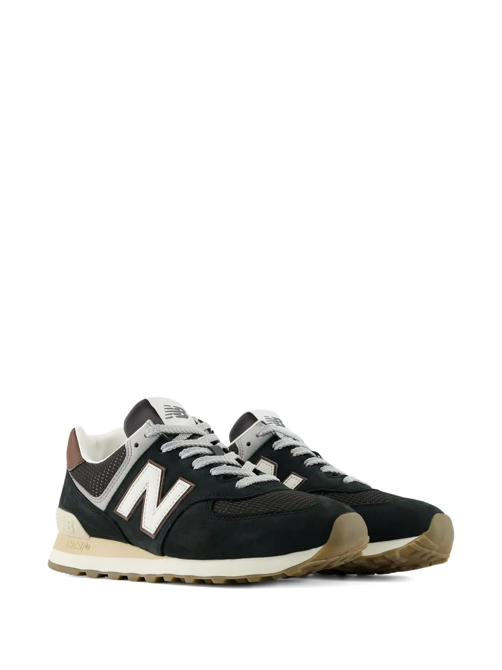 New Balance 574 sneakers met logodetail Bruin