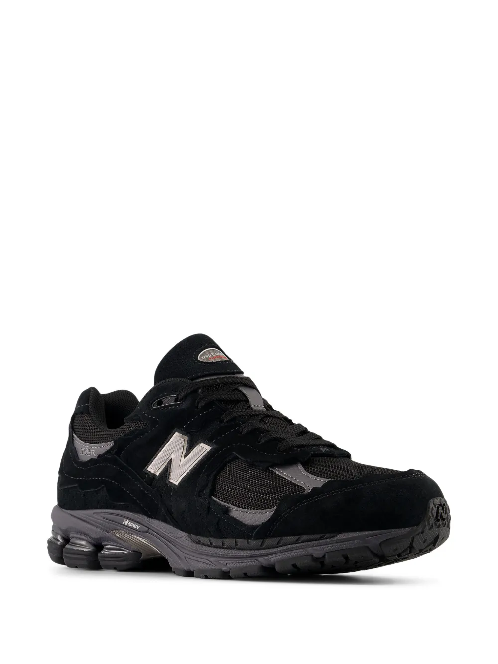 New Balance Sneakers met suède vlakken Zwart