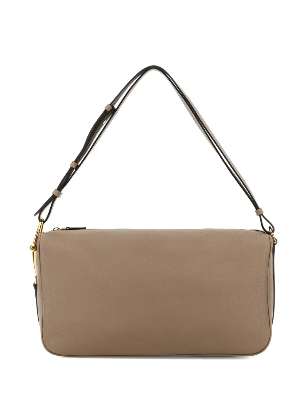 Gucci Große Half Horsebit Schultertasche - Grau