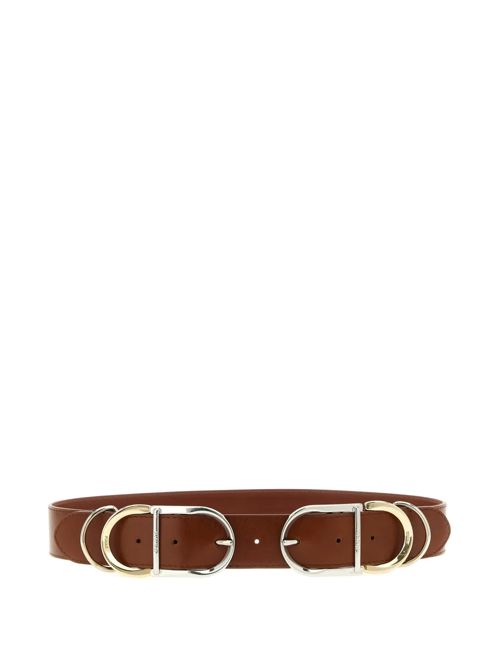PINKO Hippolita buckle belt - Marrone
