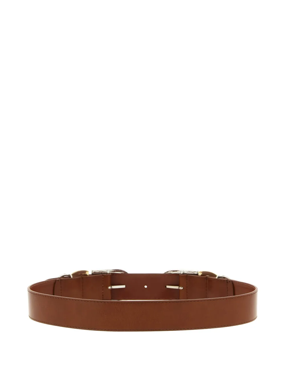 PINKO Hippolita buckle belt - Bruin