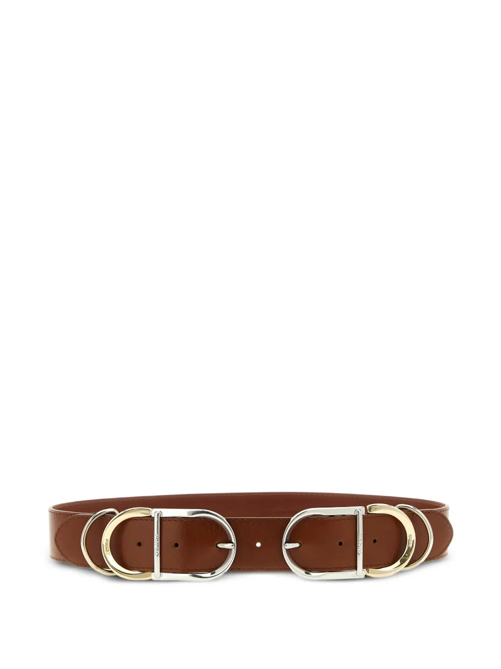 PINKO Hippolita buckle belt - Braun