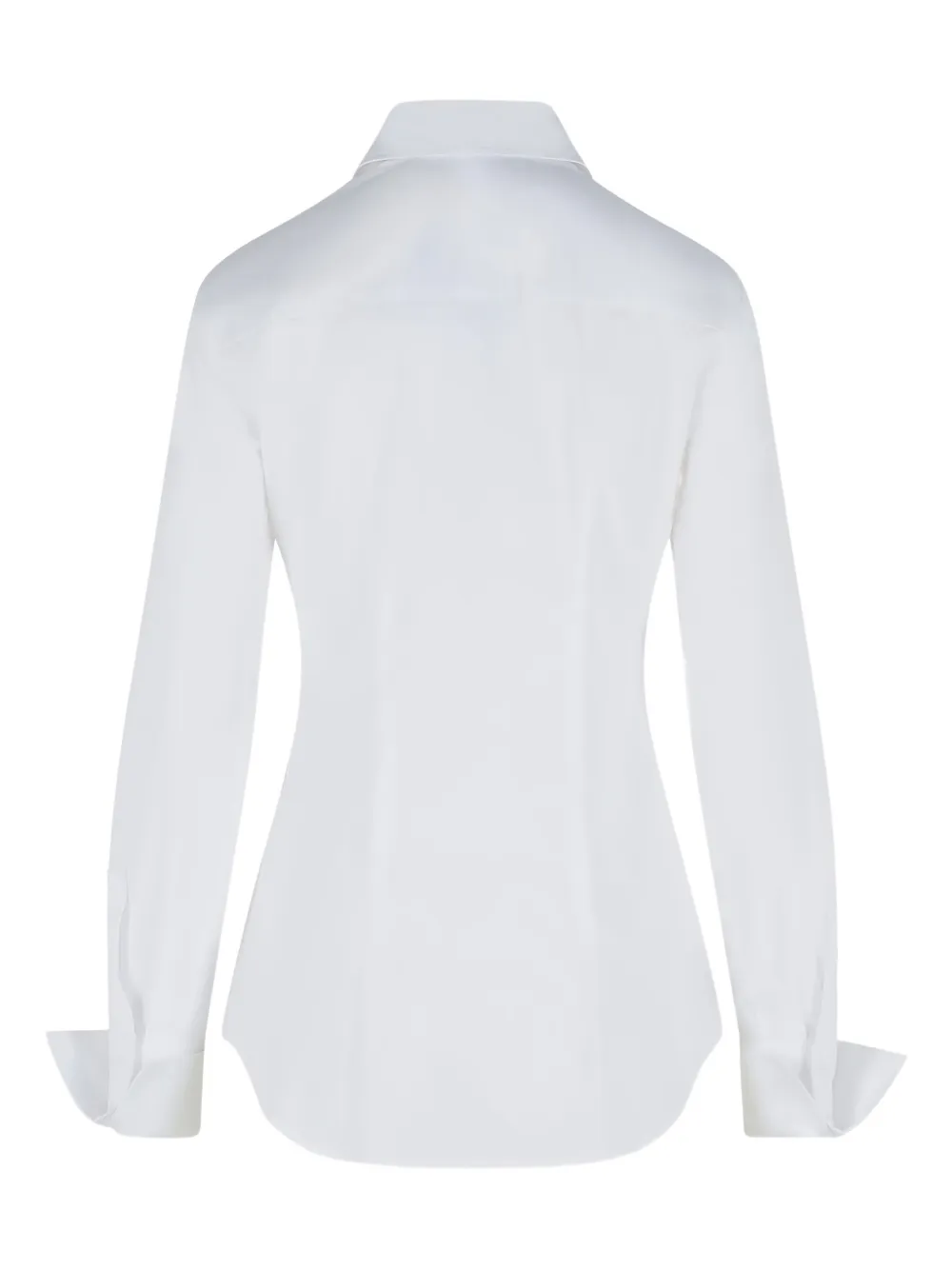 Sportmax point-collar shirt - Wit