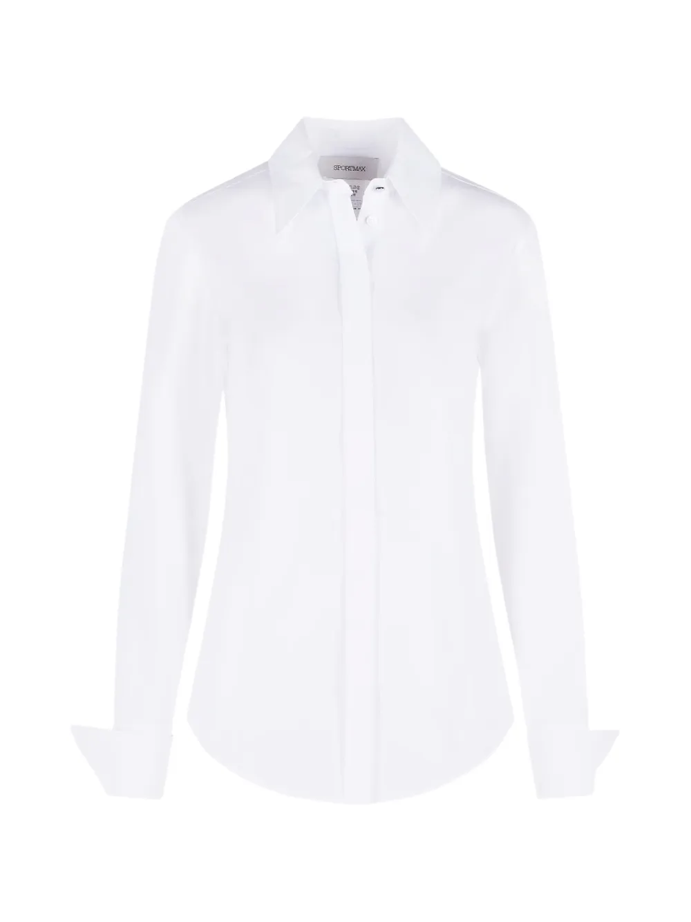 Sportmax Camicia con colletto a punta - Bianco