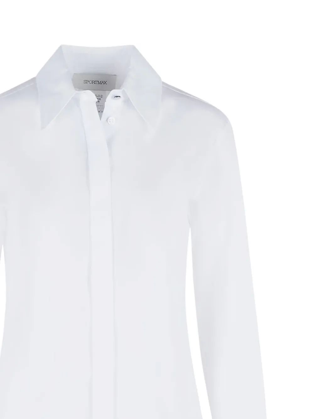  Sportmax Point-collar Shirt - White 