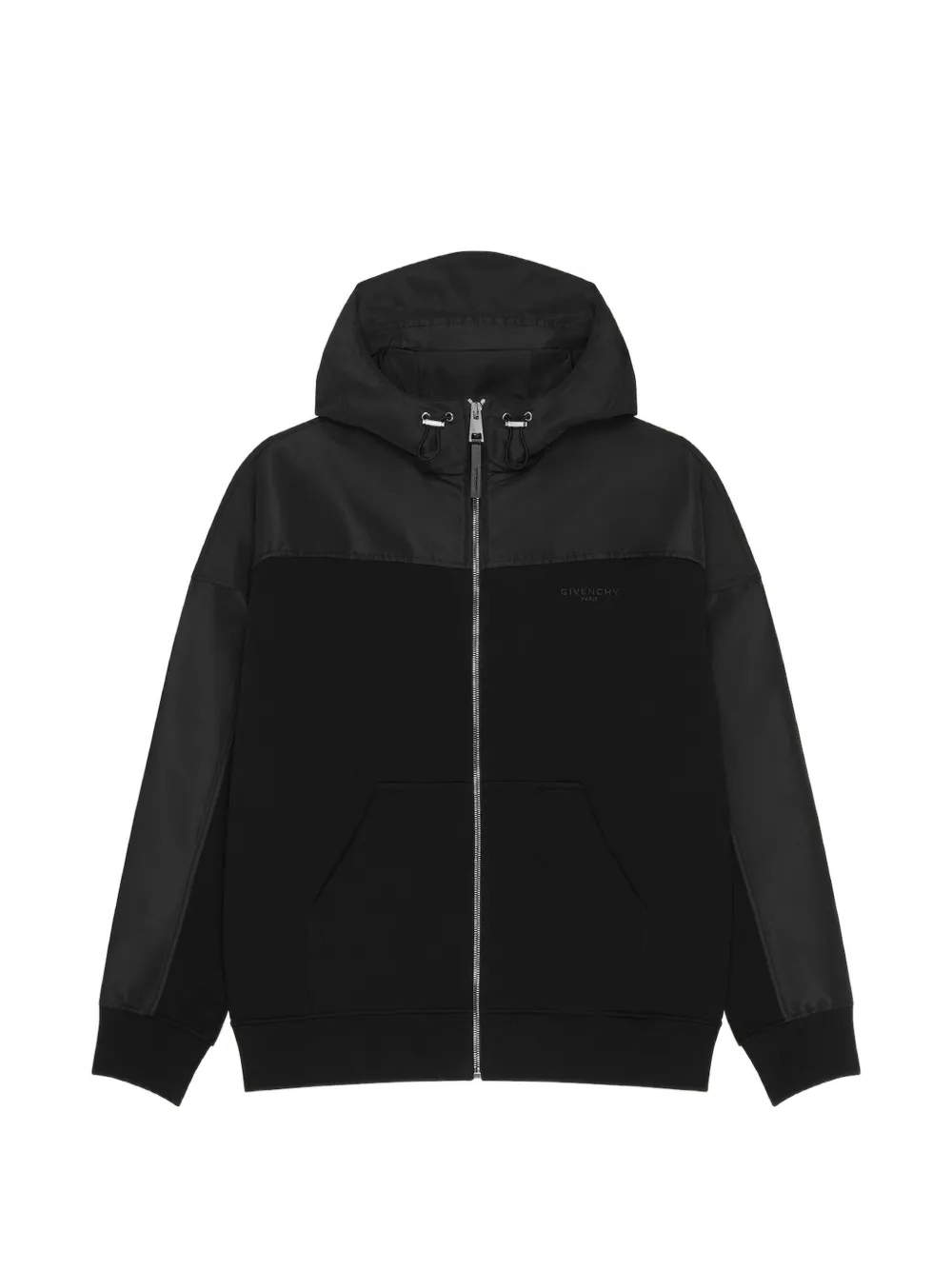 Givenchy Hoodie met vlakken Zwart