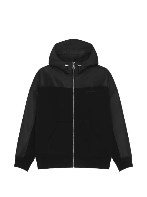Givenchy windbreaker in polyfaille embroidered