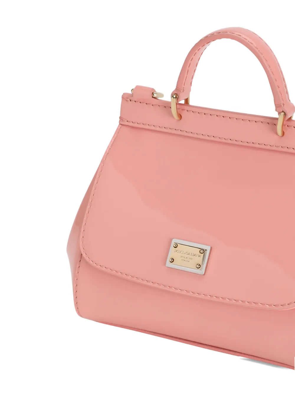 Dolce & Gabbana Kids Sicily shopper met omslag Roze