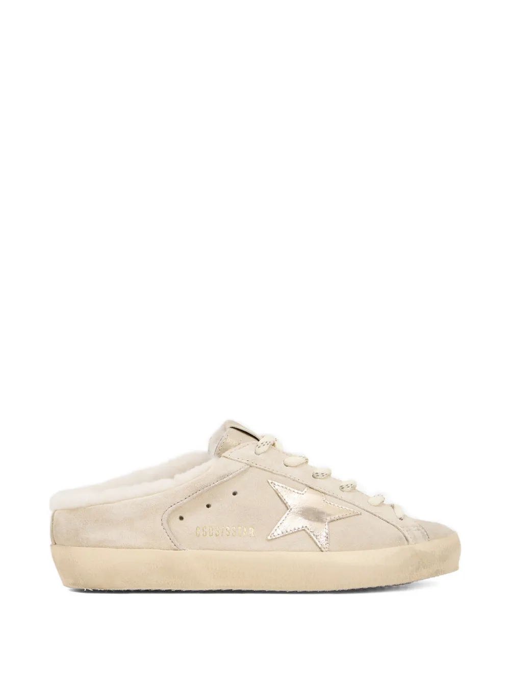 Golden Goose Superstar leren muiltjes Beige