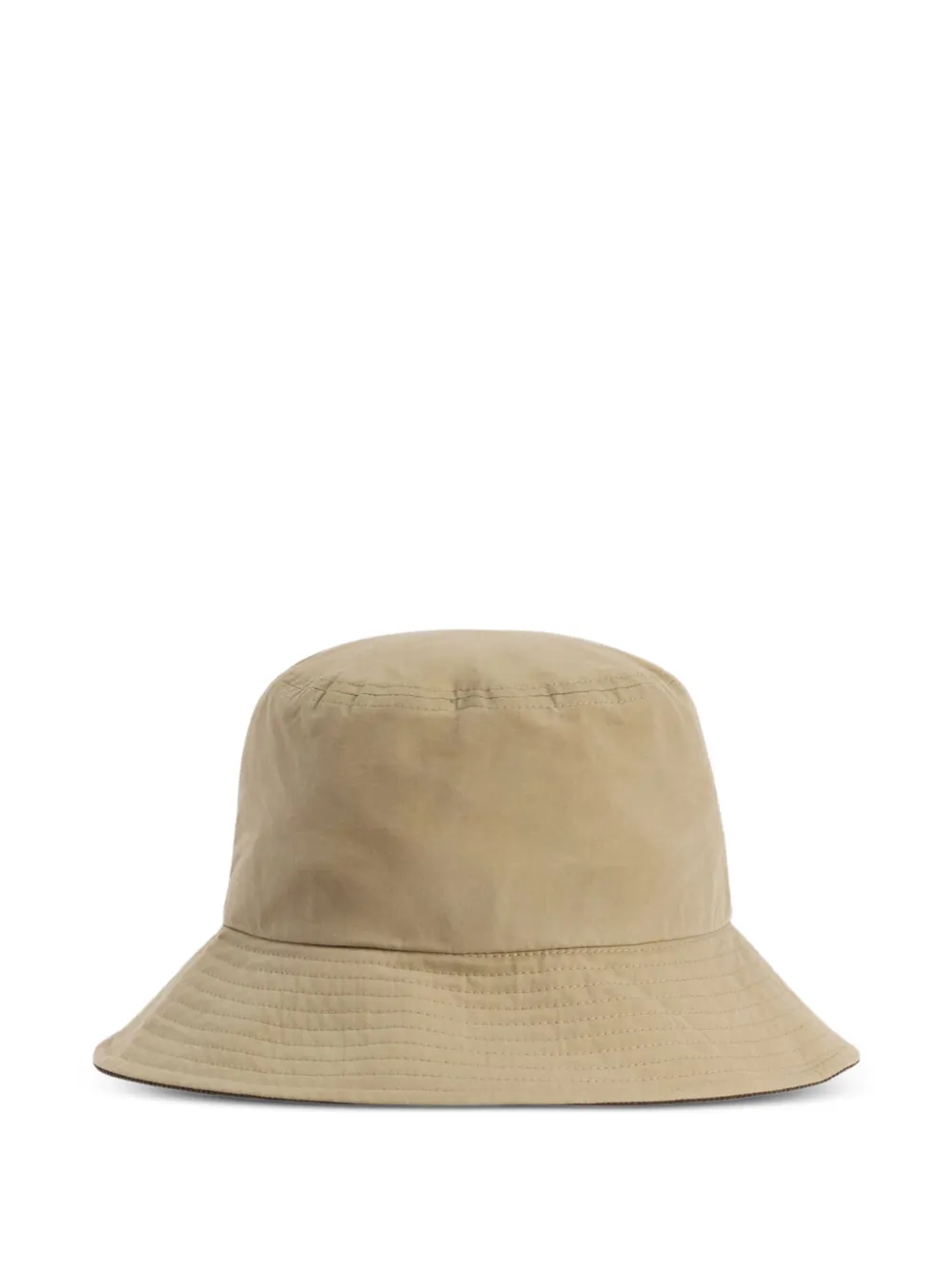  Barbour Asker Logo-plaque Bucket Hat - Neutrals 