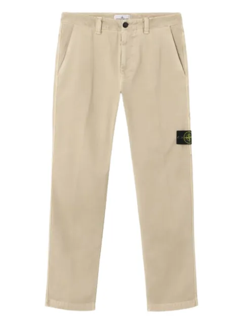 Stone Island pantalones con bolsillo de parche