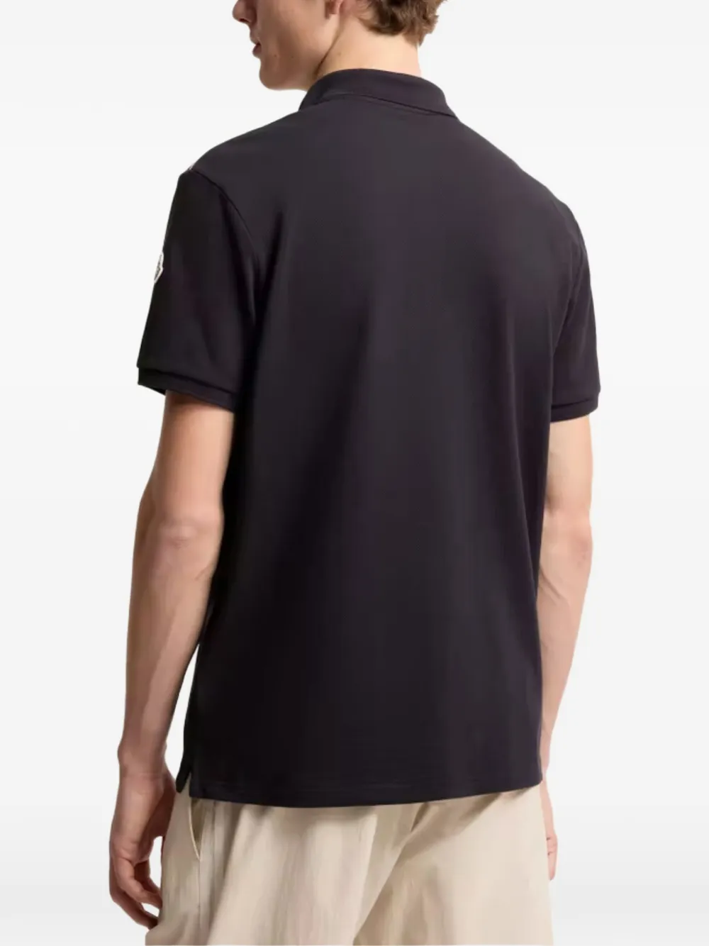  Moncler Stripe Polo Shirt - Blue 