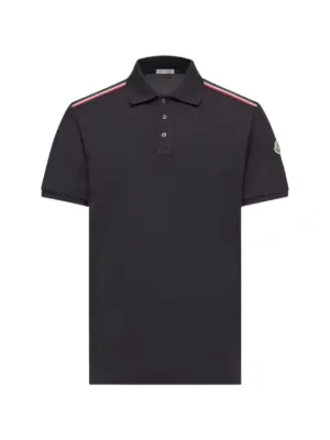 Moncler ジップ ポロシャツ | ブラック | FARFETCH JP