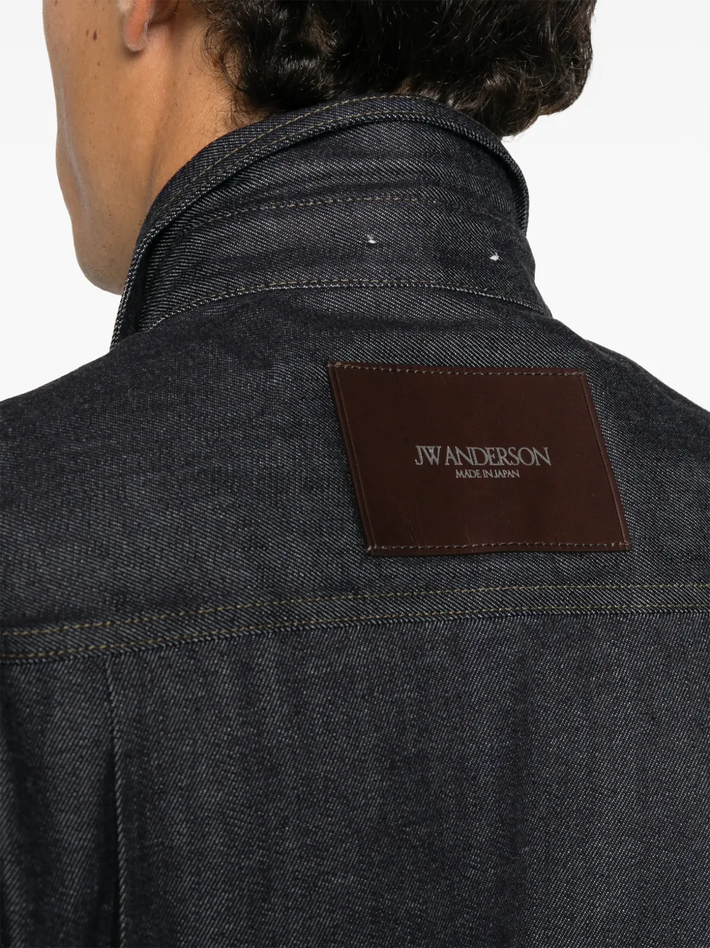 JW Anderson Denim shirtjack Blauw